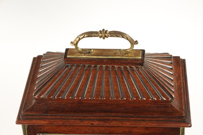 Lot 1325 - JOHN HENDERSON, DUNFERMLINE. AN UNUSUAL LATE REGENCY SCOTTISH SKELETONISED ROSEWOOD BRACKET CLOCK