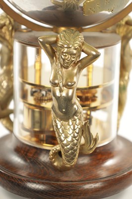 Lot 1366 - A ST. JAMES HOUSE CO. LONDON MERIDIAN GLOBE CLOCK