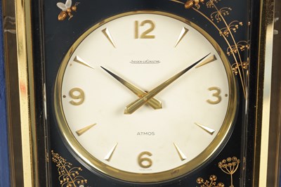 Lot 1338 - A 1970’S JAEGER-LECOULTRE ‘MARINA’ BUMBLE BEE ATMOS CLOCK