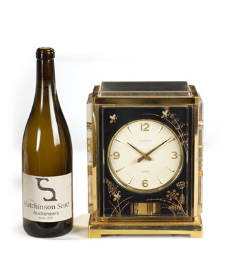 Lot 1338 - A 1970’S JAEGER-LECOULTRE ‘MARINA’ BUMBLE BEE ATMOS CLOCK