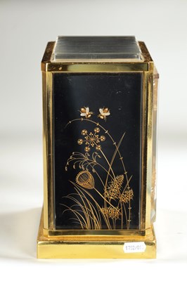 Lot 1338 - A 1970’S JAEGER-LECOULTRE ‘MARINA’ BUMBLE BEE ATMOS CLOCK