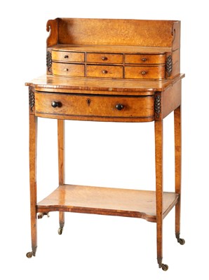 Lot 369 - A REGENCY BURR  BRIAR WOOD BONIER DE JOUR BY REPUTE FROM BLAIR CASTLE SCOTLAND