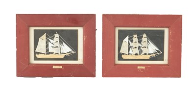 Lot 173 - A PAIR OF 19TH CENTURY 3D SAILORS PICTURES