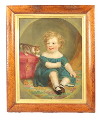 Lot 138 - A 19TH CENTURY OIL ON CANVAS