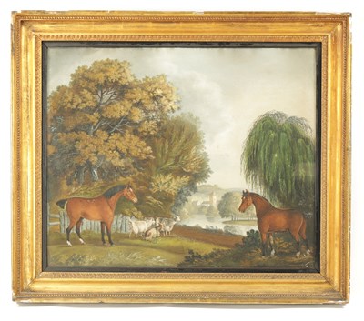 Lot 290 - ATT BENJAMIN ZOBEL (1762 - 1830) AN FINE 19TH CENTURY SAND PICTURE