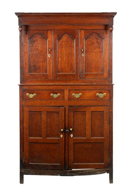 Lot 50 - AN 18TH CENTURY OAK DUODARN