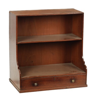 Lot 61 - A REGENCY MAHOGANY BOOKCASE