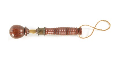 Lot 152 - A RARE 19TH CENTURY TREEN KOSH