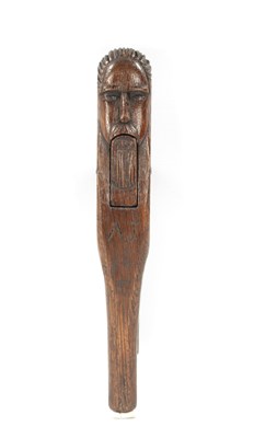 Lot 1043 - A PRIMITIVE MID 18TH CENTURY FOLK ART NUT CRACKER