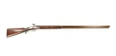 Lot 807 - THOMAS FLETCHER. A 19TH CENTURY PERCUSSION FOWLING GUN