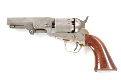 Lot 797 - A 19TH CENTURY MANHATTAN FIVE SHOT REVOLVER SERIES 1