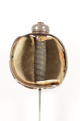 Lot 815 - A RARE MID 18TH CENTURY SCOTTISH BASKET-HILTED BROADSWORD