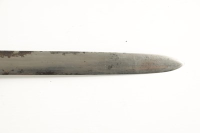 Lot 815 - A RARE MID 18TH CENTURY SCOTTISH BASKET-HILTED BROADSWORD
