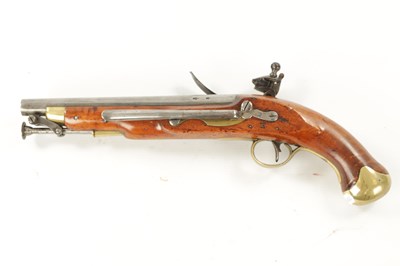 Lot 794 - A WILLIAM IV SEA SERVICE FLINTLOCK PISTOL