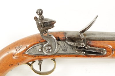 Lot 794 - A WILLIAM IV SEA SERVICE FLINTLOCK PISTOL