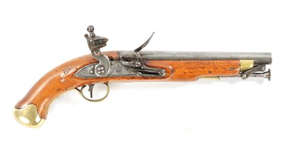 Lot 794 - A WILLIAM IV SEA SERVICE FLINTLOCK PISTOL