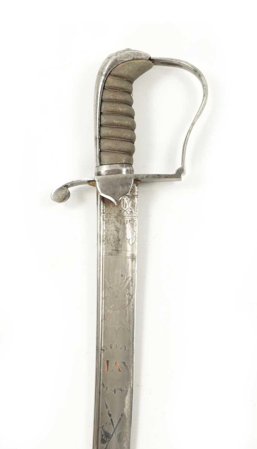 Lot 812 - A 1796 QUEENS 16TH LANCERS OFFICER’S SWORD