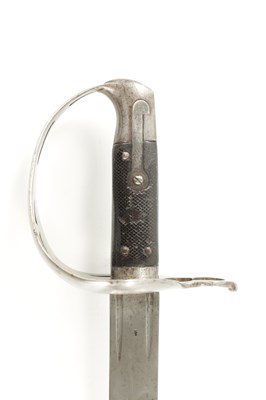 Lot 802 - A RARE 19TH CENTURY SWINBURN & SON JACOBS PERCUSSION RIFLE WITH  BAYONET