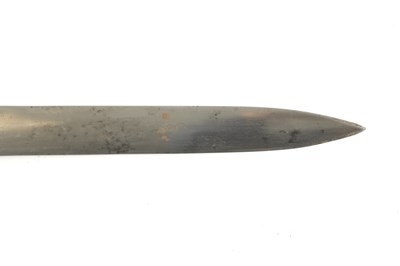 Lot 802 - A RARE 19TH CENTURY SWINBURN & SON JACOBS PERCUSSION RIFLE WITH  BAYONET