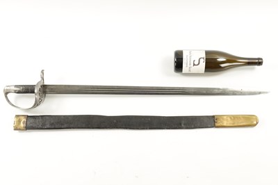 Lot 802 - A RARE 19TH CENTURY SWINBURN & SON JACOBS PERCUSSION RIFLE WITH  BAYONET