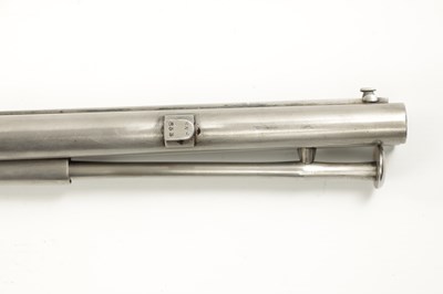 Lot 802 - A RARE 19TH CENTURY SWINBURN & SON JACOBS PERCUSSION RIFLE WITH  BAYONET