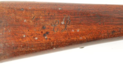Lot 806 - A BRITISH HEAVY CAVALRY FLINTLOCK CARBINE BY TOWER
