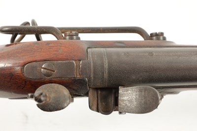 Lot 806 - A BRITISH HEAVY CAVALRY FLINTLOCK CARBINE BY TOWER