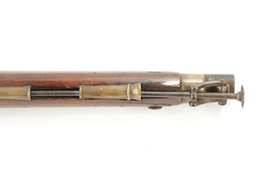 Lot 806 - A BRITISH HEAVY CAVALRY FLINTLOCK CARBINE BY TOWER