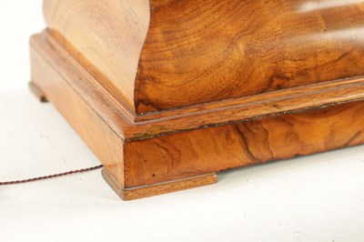Lot 1244 - NORMAN, PIMLICO. A LARGE MID 19TH CENTURY BURR WALNUT CASED MONTH DURATION TABLE REGULATOR CLOCK