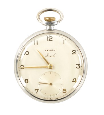 Lot 638 - A 1920’S ZENITH ‘REID’ POCKET WATCH