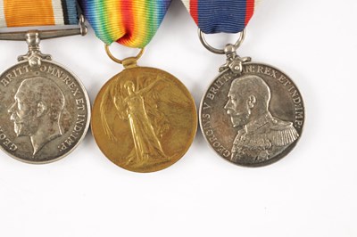 Lot 869 - A GROUP OF FOUR WW1 MEDALS