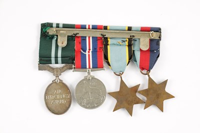 Lot 823 - A GROUP OF FOUR WW2 MEDALS