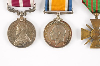 Lot 851 - A GROUP OF FOUR WW1 MEDALS