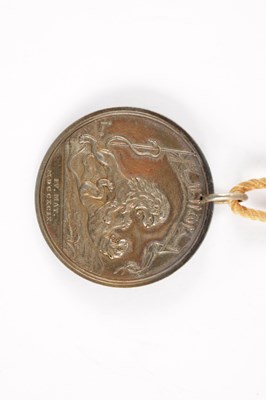 Lot 889 - AN INDIAN BATTLE OF SERINGAPATAM SILVER MEDAL 1799