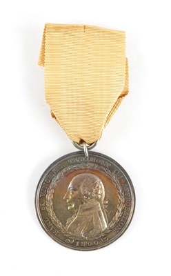 Lot 866 - AN EARL ST. VINCENT'S SILVER MEDAL 1800