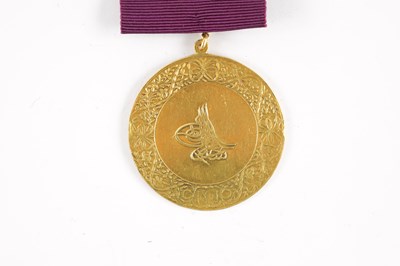 Lot 890 - A GOLD SULTAN’S MEDAL FOR EGYPT 1801