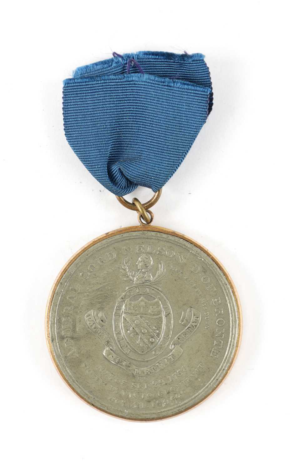 Lot 872 - ALEXANDER DAVISON'S MEDAL FOR TRAFALGAR 1805