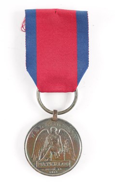 Lot 848 - A GEORGE III WATERLOO MEDAL