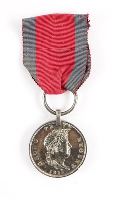 Lot 909 - A HANOVERIAN MEDAL FOR WATERLOO 1815