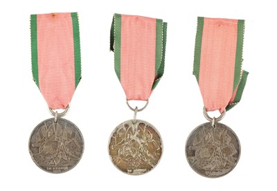 Lot 857 - A COLLECTION OF THREE TURKISH CRIMEA MEDALS