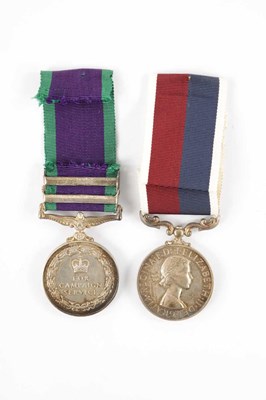 Lot 859 - A PAIR OF ROYAL AIR FORCE SERVICE MEDALS