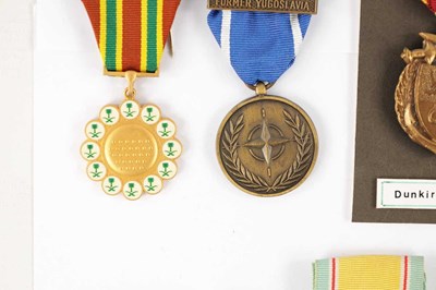 Lot 860 - A MIXED COLLECTION OF NINE MEDALS