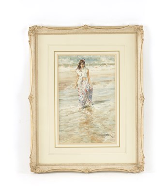 Lot 1192 - GORDON KING (b. 1939) WATERCOLOUR