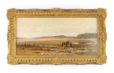 Lot 1175 - JOHN CRANE (1850-1915) OIL ON CANVAS