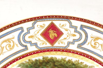 Lot 468 - A 19TH CENTURY ROYAL VIENNA CABINET PLATE