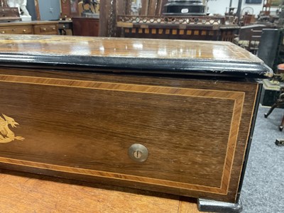 Lot 1102 - A FINE SWISS NICOLE FRERES 18-AIR CYLINDRICAL MUSIC BOX
