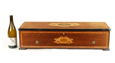 Lot 1102 - A FINE SWISS NICOLE FRERES 18-AIR CYLINDRICAL MUSIC BOX