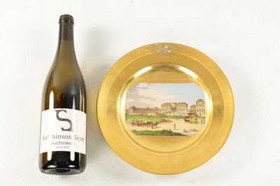 Lot 469 - A FINE REGENCY VIENNA CABINET PLATE