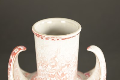 Lot 466 - A LATE 19TH CENTURY CLEMENT MASSIER POTTERY LUSTRE VASE