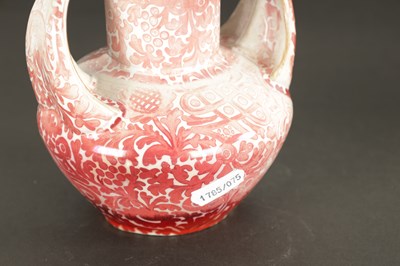 Lot 466 - A LATE 19TH CENTURY CLEMENT MASSIER POTTERY LUSTRE VASE